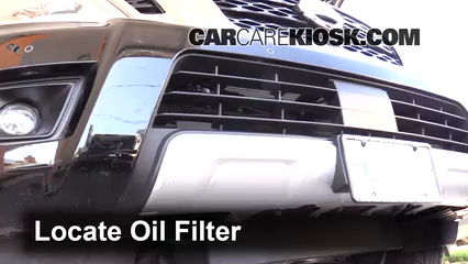 Oil Filter Change 2017 Nissan Armada SV 5.6L V8